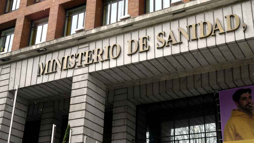 Fachada del Ministerio de Sanidad, en Madrid (EP).