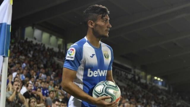 Óscar Rodríguez, en un partido del Leganés. Foto: cdleganes.com