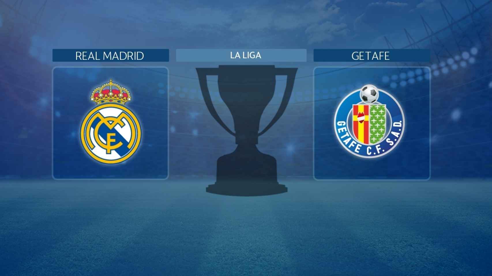 Real Madrid - Getafe, partido de La Liga