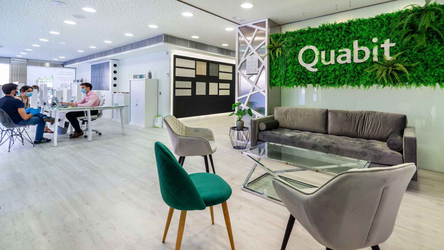 Una oficina comercial de Quabit en Guadalajara.