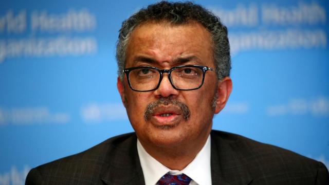 El director general de la OMS, Tedros Adhanom Ghebreyesus.