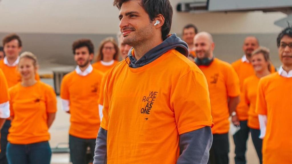 Carlos Sainz, al frente de la delegación de McLaren en el GP de Austria