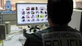 Operación de la Policía Nacional contra la pornografía infantil en internet.