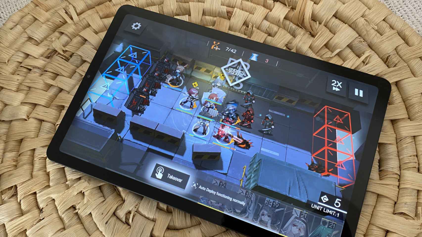 En juegos, el rendimiento de la Galaxy Tab S6 Lite es aceptable