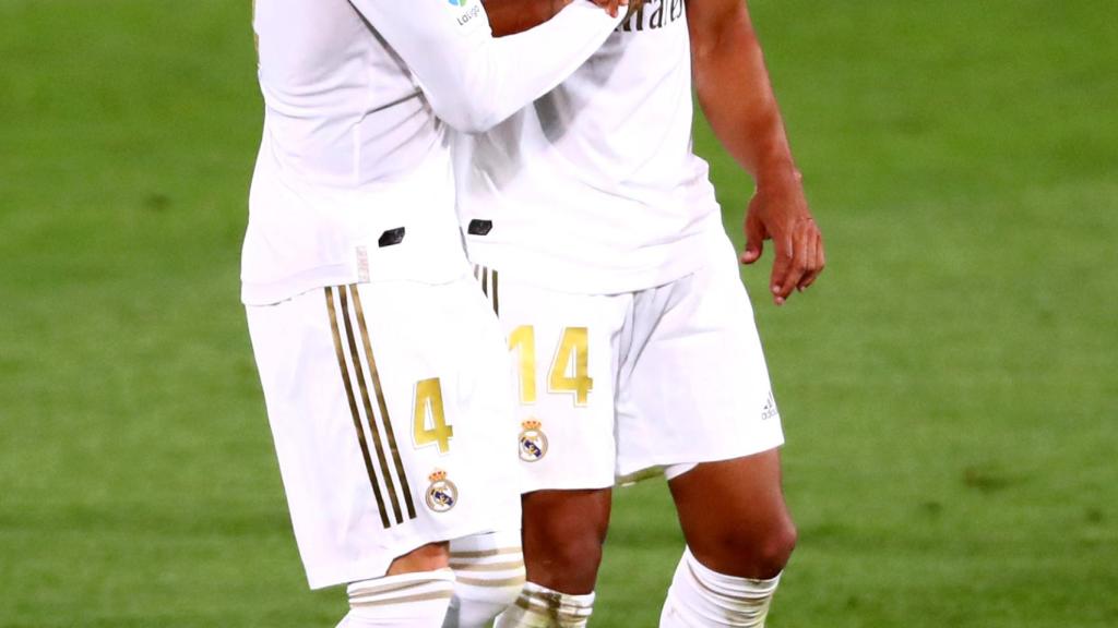 Sergio Ramos y Casemiro