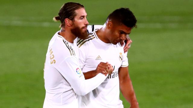 Sergio Ramos y Casemiro