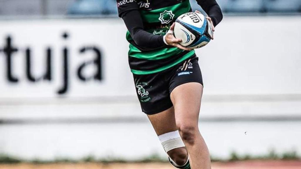 Lola Gracia, capitana del Corteva Cocos Rugby de Sevilla