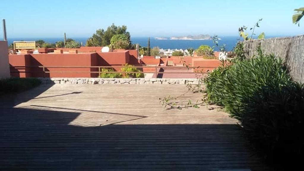 Vistas desde la terraza del chalet de San Josep (Ibiza).