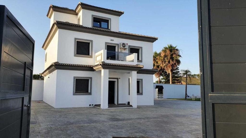 Uno de los chalets de 'Villa Narco'.