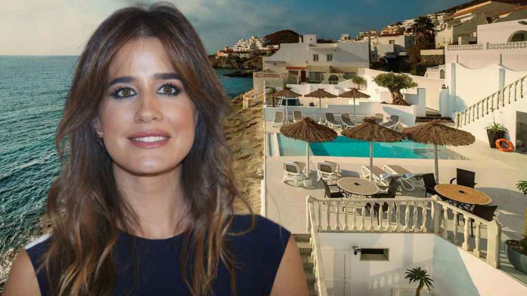 Isabel Jiménez disfruta de sus vacaciones en su tierra natal, Almería.