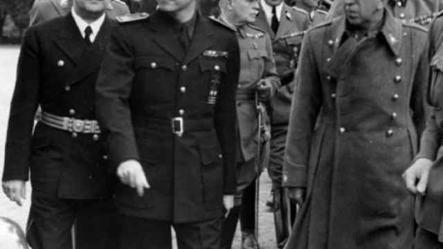 Ramón Serrano Súñer en Berlín en 1940.