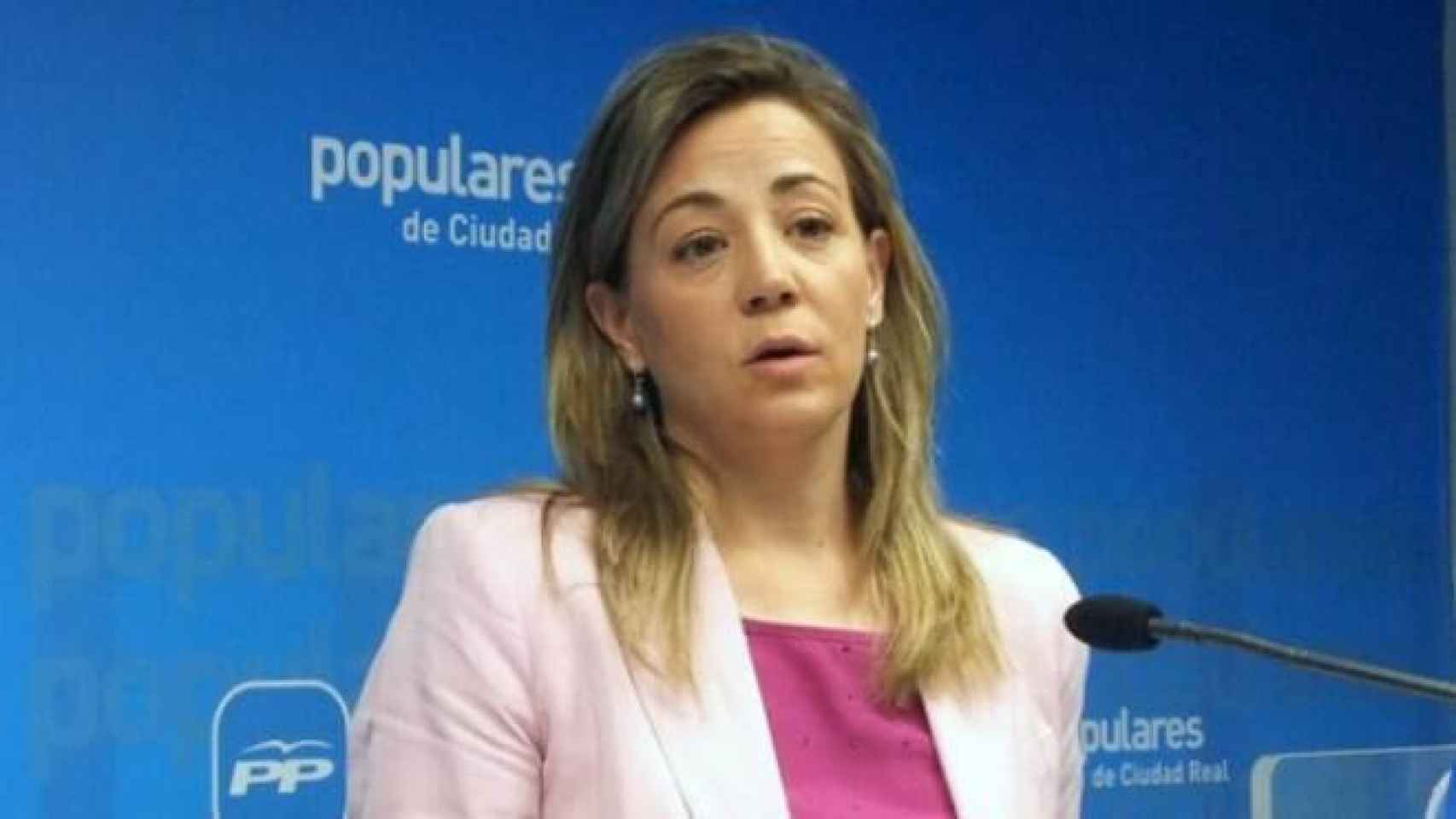Lola Merino, portavoz del PP en las Cortes regionales