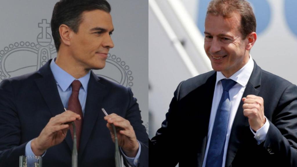 El presidente del Gobierno, Pedro Sánchez, y Guillaume Faury, consejero delegado de Airbus han mantenido conversaciones durante los últimos días.
