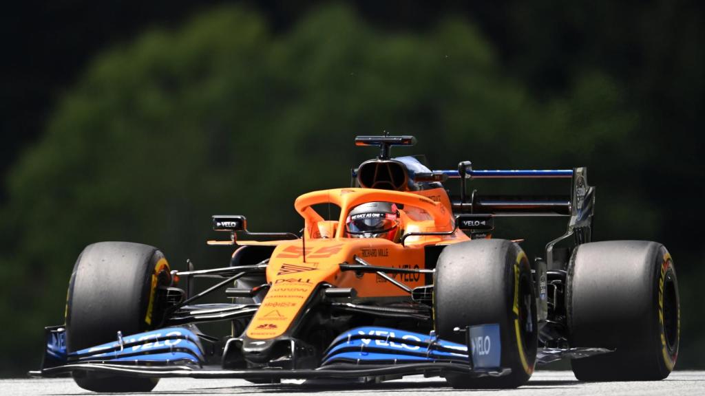Carlos Sainz, durante el GP de Austria 2020
