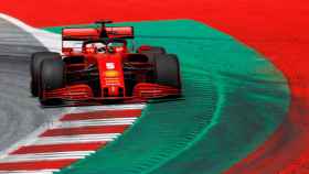 Vettel, con Ferrari en el GP de Austria 2020