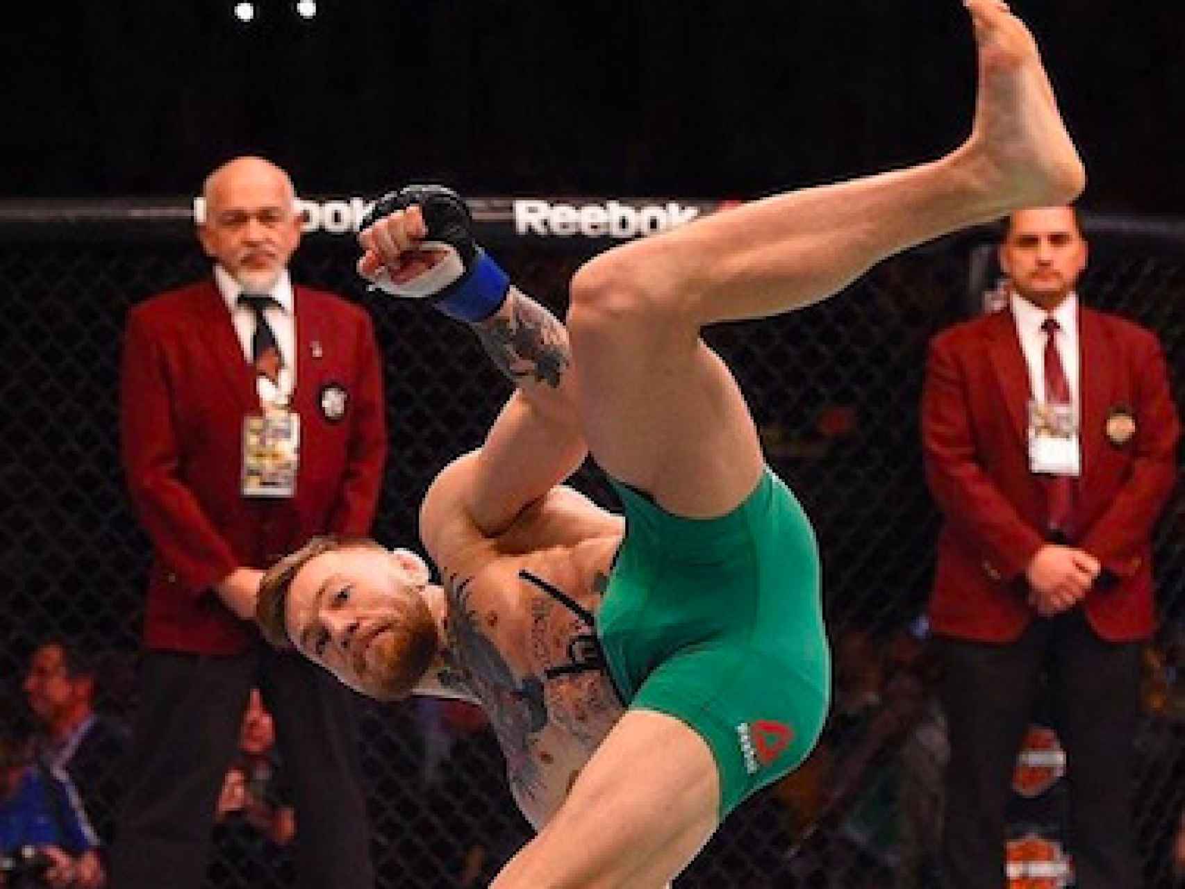 McGregor en un combate