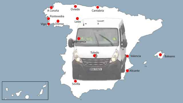 Identificadas 13 de las 15 furgonetas ocultas que la DGT usa para multar: cuáles son y dónde están