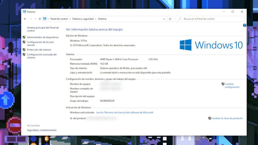 La sección 'Sistema' del Panel de Control de Windows desaparecerá