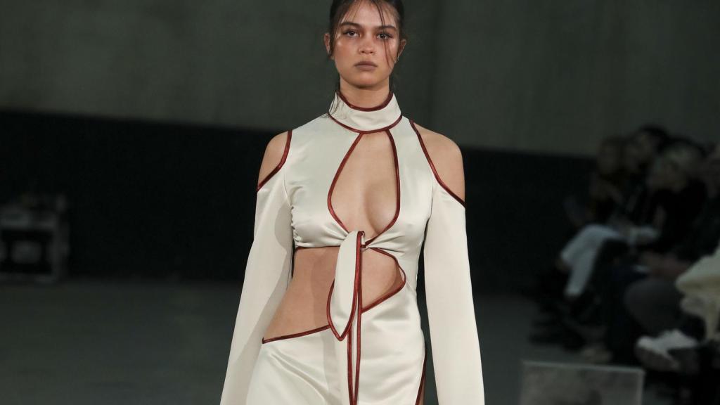 Una d elas creaciones de Cherry Masia en la Fashion Week de Madrid.