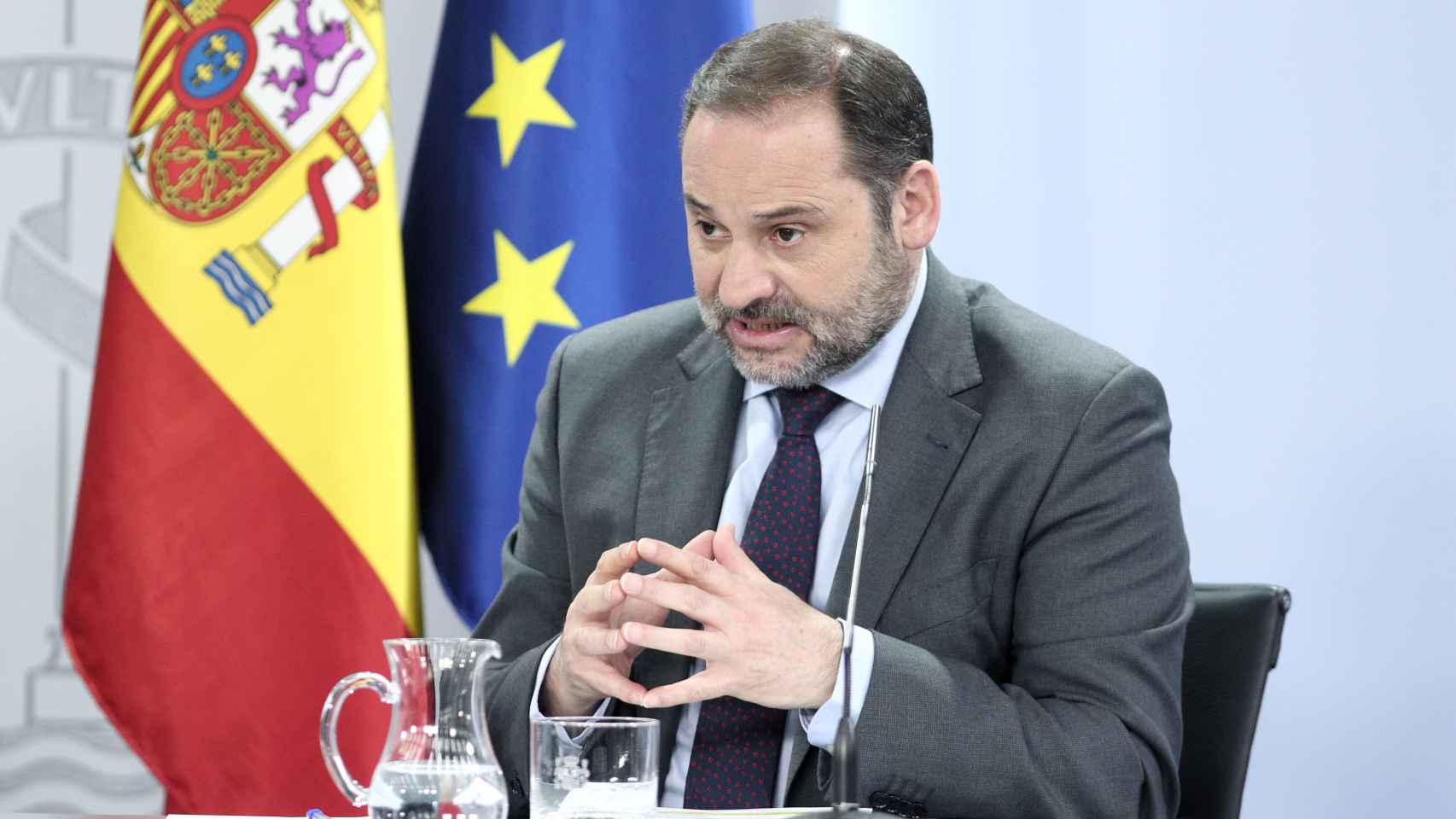 José Luis Ábalos, ministro de Transportes, Movilidad y Agenda Urbana.