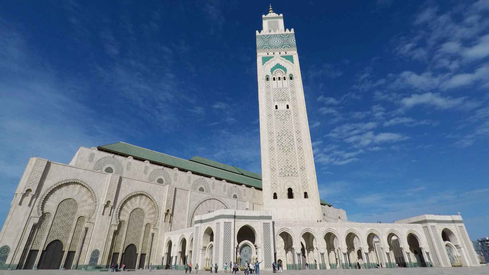 Mezquita de Hassan II, en Casablanca (Marruecos).