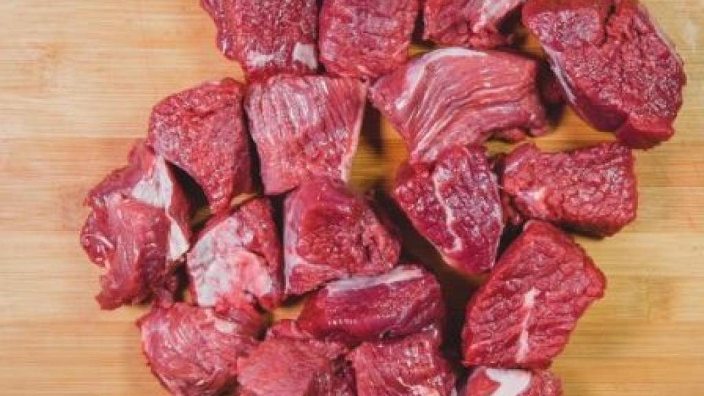 Carne de res brava.