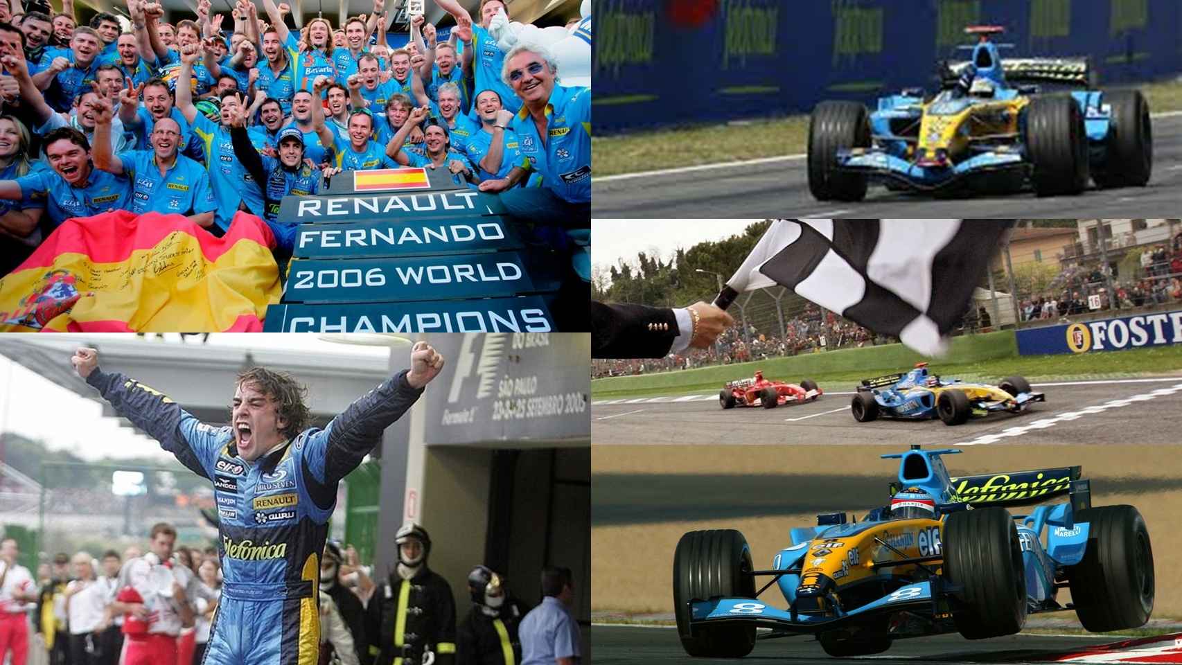 Fernando Alonso y sus mejores momentos con Renault