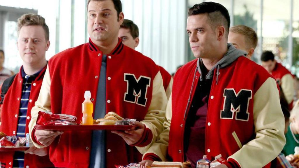 Puck en Glee.