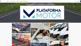 Imagen de la nueva web de compra de vehículos Plataforma del Motor.