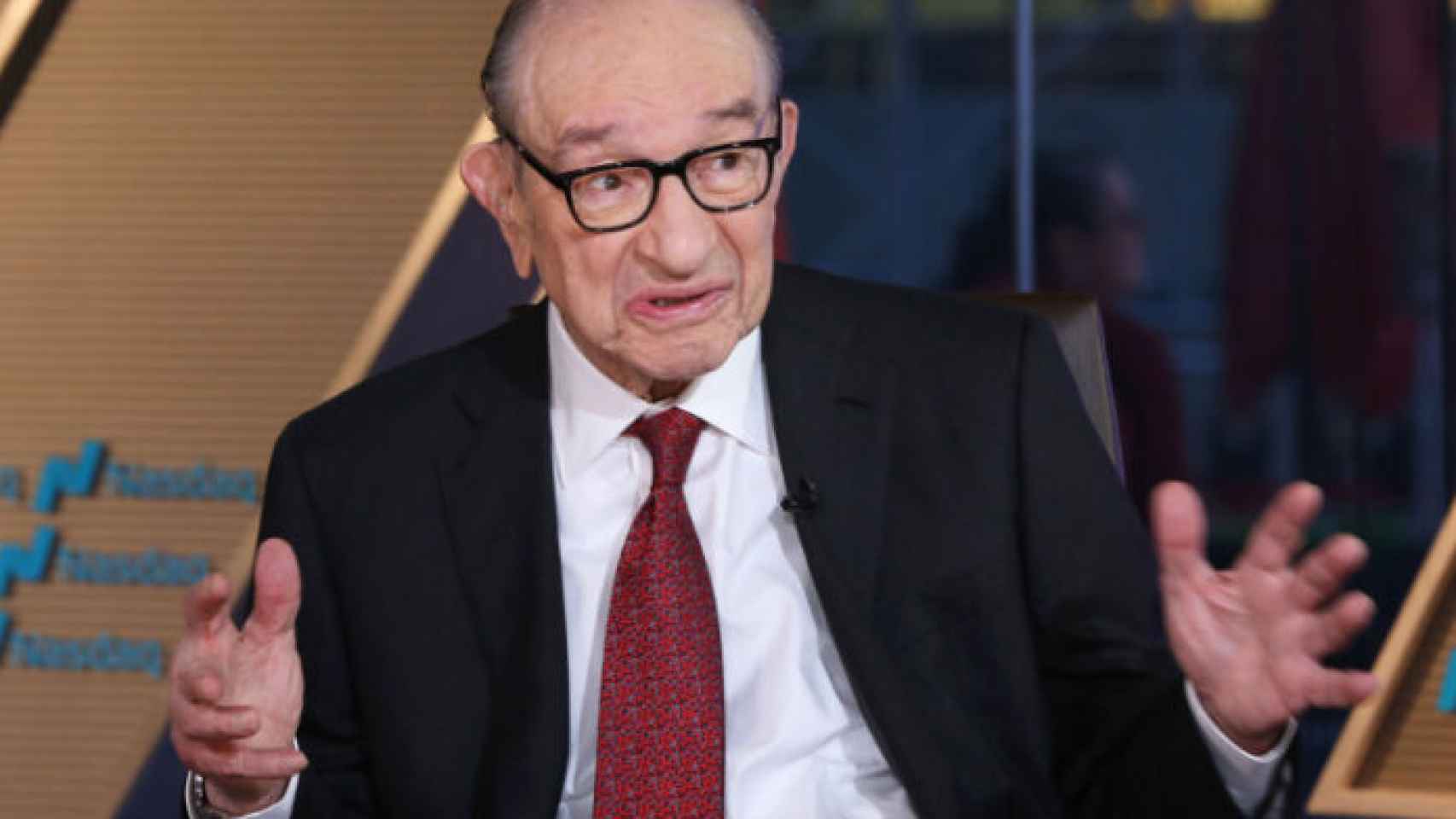 El expresidente de la FED, Alan Greenspan.
