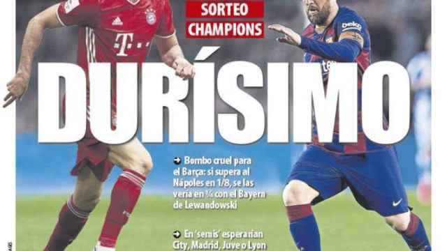 La portada del diario Mundo Deportivo (11/07/2020)