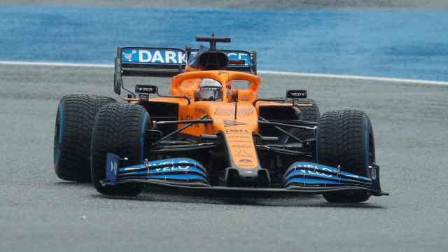 Carlos Sainz, durante el Gran Premio de Austria