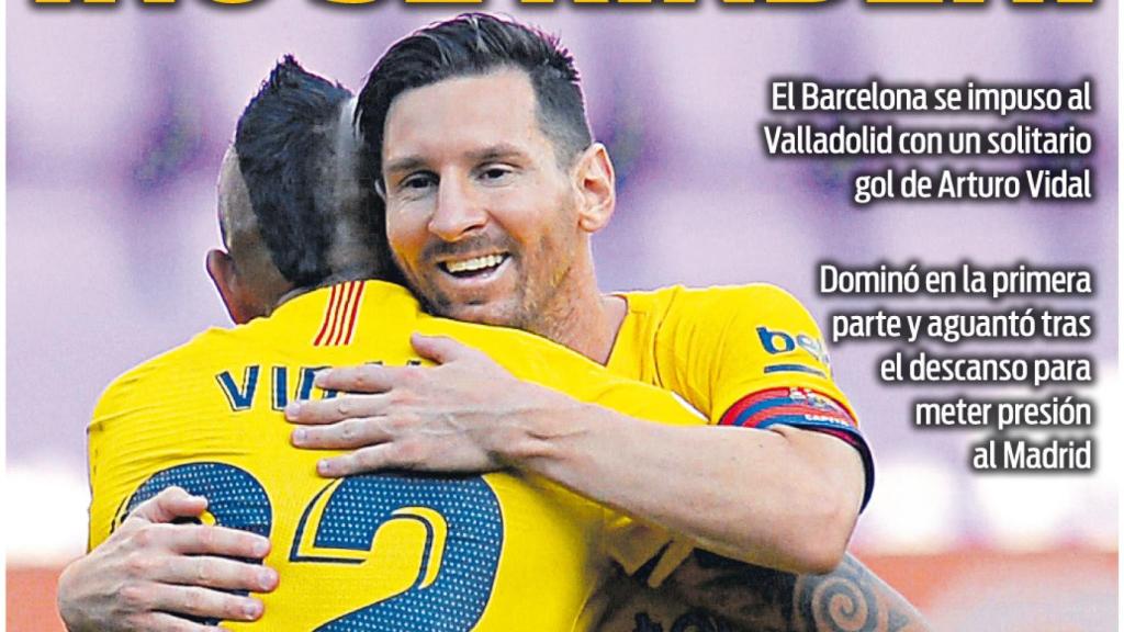 La portada del diario SPORT (12/07/2020)