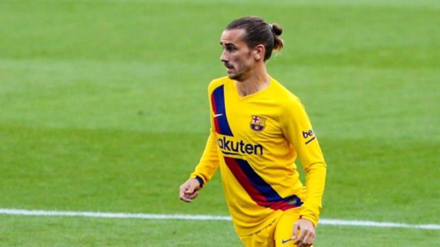 Antoine Griezmann, en el partido ante el Real Valladolid