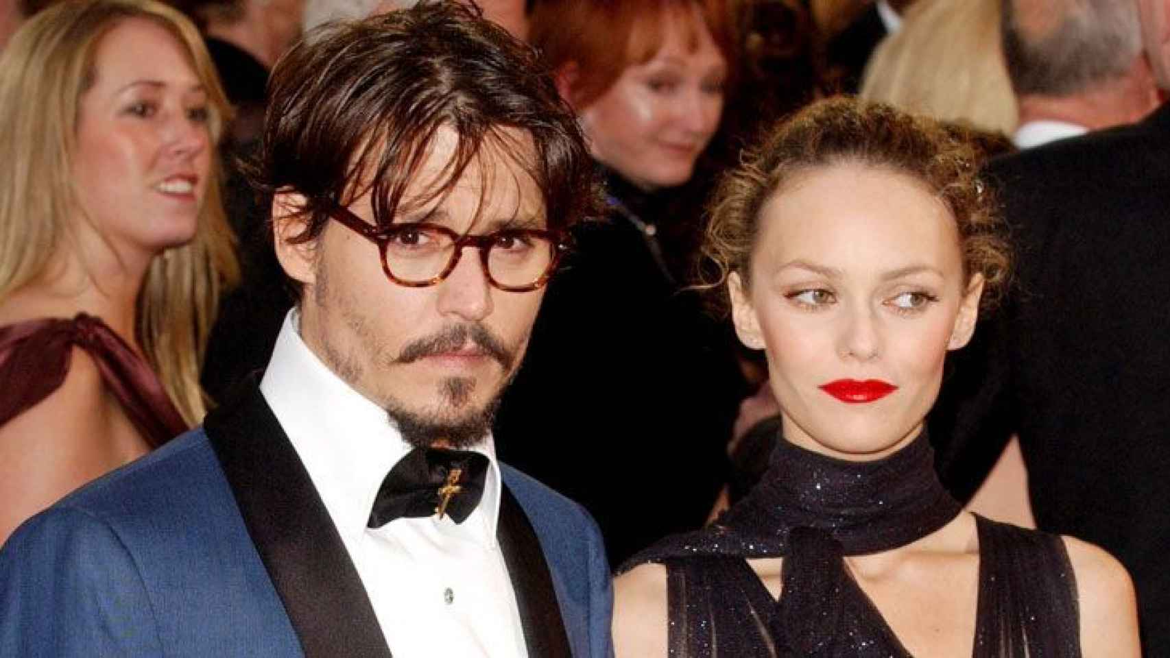 Johnny Depp y Vanessa Paradis.