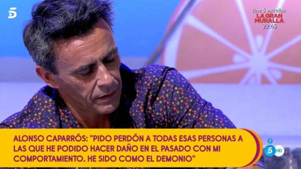 Alonso Caparrós no ha podido contener las lágrimas.