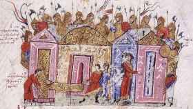 La Guardia Varega sobre las puertas de Constantinopla.