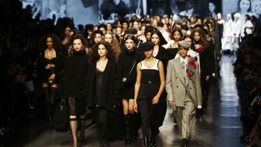 La Semana de la Moda de Milán de 2019, con el desfile de Dolce&Gabbana.