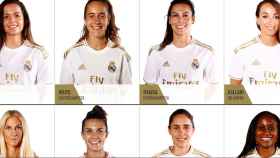 Plantilla del Real Madrid Femenino en la web de club blanco