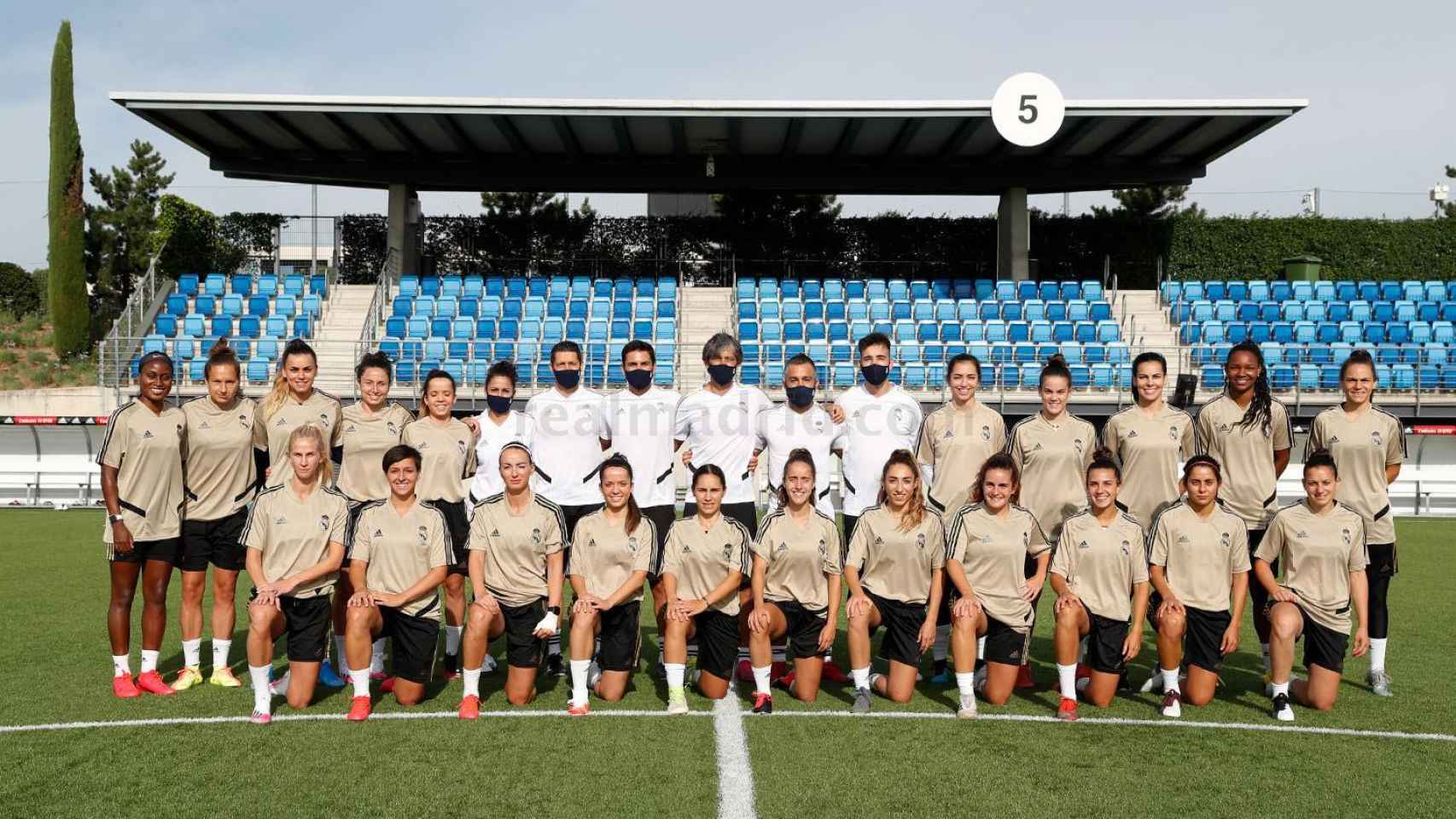 Primer entrenamiento el Real Madrid Femenino