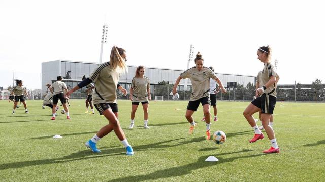 Entrenamiento del Real Madrid Femenino