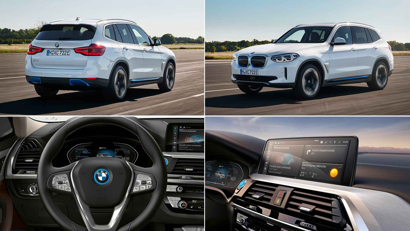El nuevo BMW ix3 se fabrica a finales de 2020 y llega a principios de 2021.