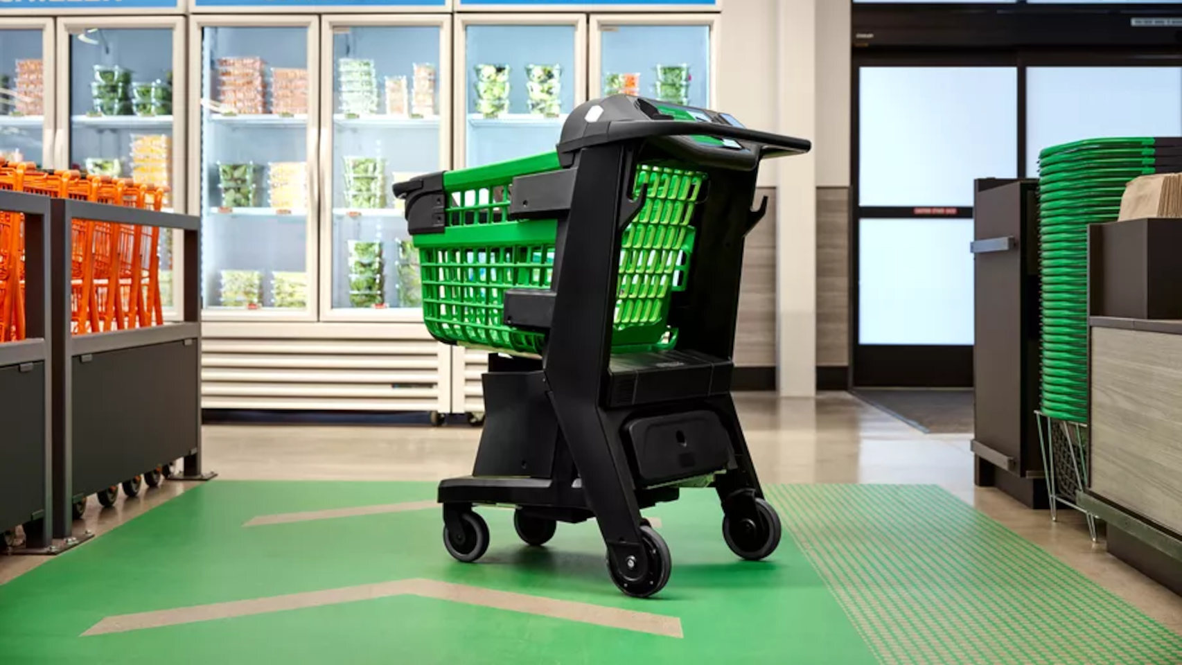 El Amazon Dash Cart es un carro de la compra que sabe lo que estamos comprando