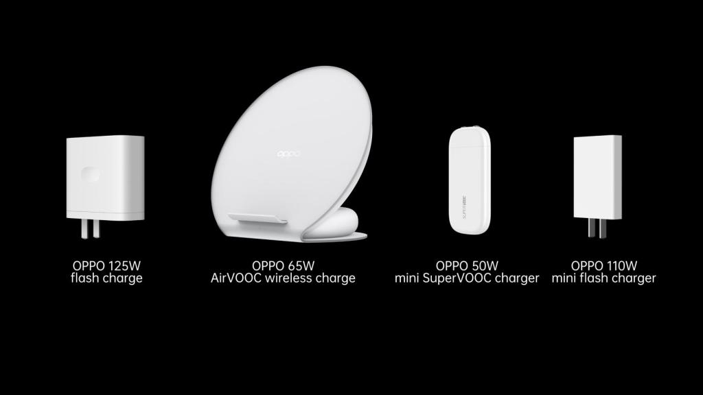 Cargadores nuevos de Oppo.