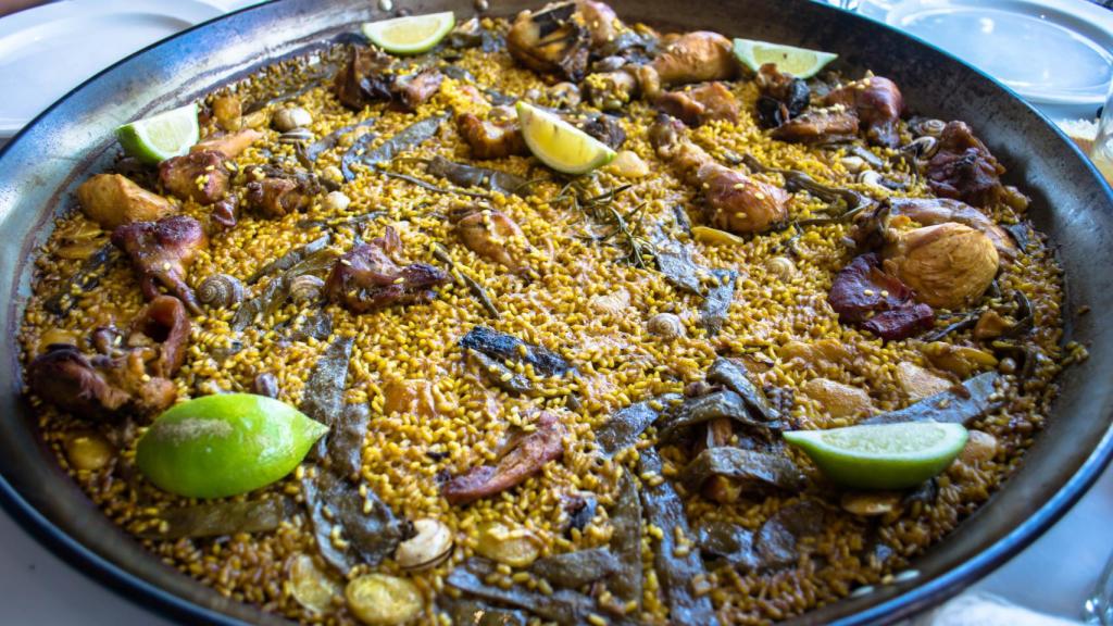 La paella valenciana