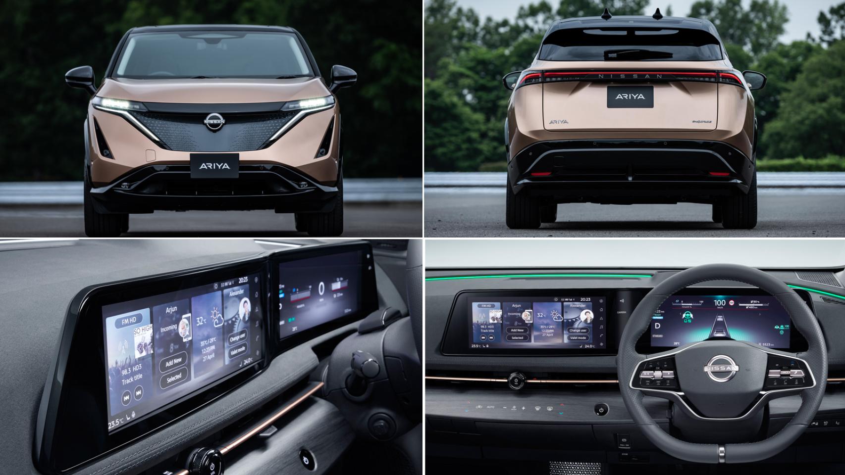 Imágenes del nuevo Nissan Ariya de 2021.