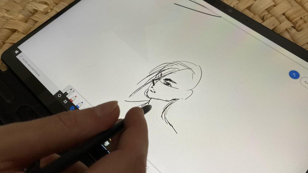 La gente con talento podrá sacarle todo el partido al lápiz de la Surface Pro X