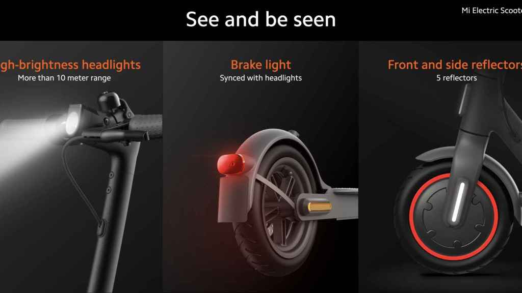 Nuevas medidas de seguridad del patinete eléctrico de Xiaomi