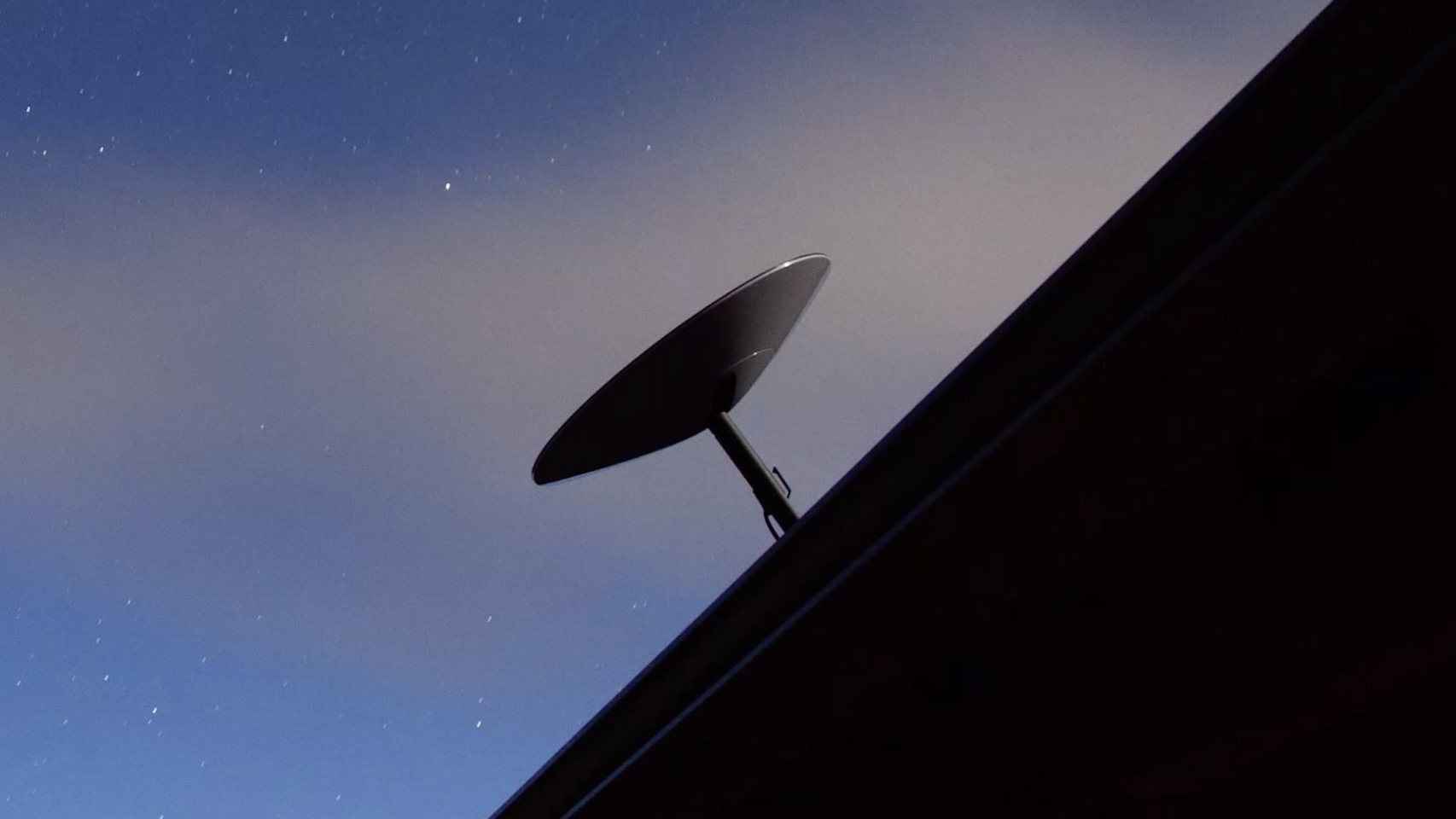 La antena de Starlink