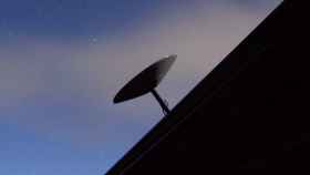 La antena de Starlink